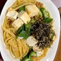 さきこ0224's cooksnap of when they made 何故に店にない！激うまオクラ納豆豆腐スパ.