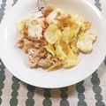 ﾁｲﾁｬﾝﾏﾏ's cooksnap of when they made キャベツと豆腐のチャンプルー.