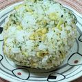 ゆけり３兄弟's cooksnap of when they made 悪魔のおにぎり◎ピリ辛アレンジ◎七味入.