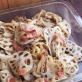 たろべちゃん's cooksnap of when they made れんこんとベーコンの洋風きんぴら.