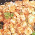 miiko大好き's cooksnap of when they made 焼き肉たれで本格絶品エビチリ！.
