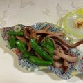 papikun's cooksnap of when they made イカ焼き☆生姜醤油味.