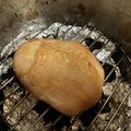 papikun's cooksnap of when they made ダッチオーブンde簡単チキン燻製.