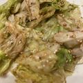 poitoto's cooksnap of when they made 無限！！レタスまるごと海苔サラダ.