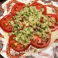 ２０１２秋より's cooksnap of when they made トマト・玉ねぎ・キュウリのサラダ.