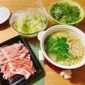 みかっしー0616's cooksnap of when they made 出汁しゃぶ(豚しゃぶ).