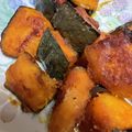 Nyaones's cooksnap of when they made 簡単☆カボチャのみたらし照り焼き.