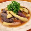 あっちゃんキッチン♪'s cooksnap of when they made 夏！なすの煮浸し★生姜みょうが青じそのせ.