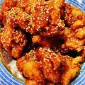さんさい's cooksnap of when they made 韓国風ハッピーハニーチキン.