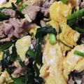 みなあゆママ's cooksnap of when they made 簡単♡豚バラとニラ卵のスタミナ炒め.