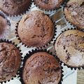ゆあめろ's cooksnap of when they made ホットケーキミックスでチョコマフィン♥.