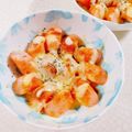 みぽぽ37's cooksnap of when they made レンジのみ☆カリーブルスト風ONチーズ.