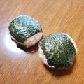 もふもふクロさん's cooksnap of when they made ごま香る☆おにぎり(鮭・チーズ).