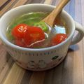 ちゃかぴまま's cooksnap of when they made ほっこり美味しい♪トマトとオクラのスープ.