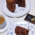 かおりかざり's cooksnap of when they made 板チョコチップ♪　ココアシフォンケーキ.