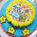 みさちひ's cooksnap of when they made ゼリーで簡単かわいいキャラケーキ第２弾.