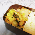 龍青空ママ's cooksnap of when they made お弁当♡ちくわとキャベツのマヨソース炒め.