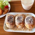 ねみねみ's cooksnap of when they made 5分で完成！給食ヒーローきなこ揚げパン.