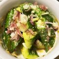 クックW6TYMO☆'s cooksnap of when they made やみつききゅうりの梅肉みそ和え.