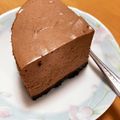 ♡まーちゃん♬'s cooksnap of when they made 材料4つでオレオ生チョコムースケーキ.