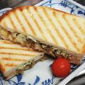 めりくん's cooksnap of when they made きんぴらごぼうで☆ホットサンド.