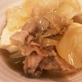 なーなちゃん's cooksnap of when they made ＊簡単！すき焼き風☆肉キャベ豆腐＊.