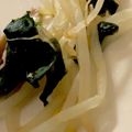 MULA's cooksnap of when they made 生姜が決め手★もやしとワカメのサラダ.