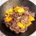 クック1EKNY6☆'s cooksnap of when they made お芋と牛肉の甘辛煮.