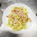 ダイエッターひさ子's cooksnap of when they made キャベツ 葉脈の軸 の活用.