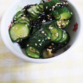 うぐいす♪'s cooksnap of when they made あと一品　簡単！蛇腹きゅうりの浅漬け.