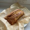 くじら食堂's cooksnap of when they made ＊強力粉でふわもち！完熟バナナブレッド＊.