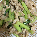 手抜きクック's cooksnap of when they made 豚肉と小松菜のオイスターソース炒め.