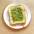 キンプリ's cooksnap of when they made ほろ苦甘い♡抹茶さつま芋トースト.