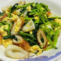 Cocopppi's cooksnap of when they made サッと炒めて【小松菜と卵の中華炒め】.