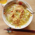 一番星寿美次郎's cooksnap of when they made サッポロ一番塩ラーメン とろみアレンジ.