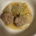 かんじきんぐ's cooksnap of when they made 豚つくねと白菜の中華うま煮.