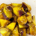 こうちゃん19's cooksnap of when they made 簡単★炊飯器で蒸かしたさつま芋で♪大学芋.