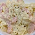 CHISA☆ごはん♪'s cooksnap of when they made カルボナーラ風マカロニサラダ.