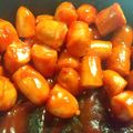 ひんべえ's cooksnap of when they made 赤ウインナーの赤炒め.