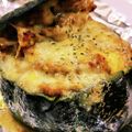クックK3Z4VS☆'s cooksnap of when they made 丸ごとカボチャと挽き肉のオムグラタン♪.