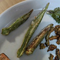 ＊実月＊'s cooksnap of when they made サクサクやみつき【オクラの塩から揚げ】.