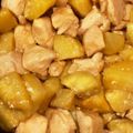 あいせんせー's cooksnap of when they made 鶏とサツマイモの照りマヨ炒め.
