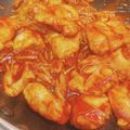 ちび☆あず's cooksnap of when they made 鶏むね肉のケチャップ炒め.