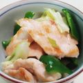 弁当担当大臣補佐官's cooksnap of when they made 鶏むね肉とキャベツの塩炒め.