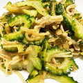 菜つ実☆ミ's cooksnap of when they made ゴーヤと新生姜のさっぱり炒め.