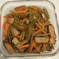 e.kinako's cooksnap of when they made さつま芋の茎の炒め煮.