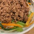 料理苦手な私's cooksnap of when they made 【お弁当レシピ】めちゃウマ！ビビンバ弁当.