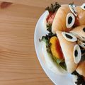 さゆゆゆこ's cooksnap of when they made 簡単♪Halloweenサンドイッチ弁当.