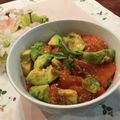 こつゆ514's cooksnap of when they made サーモンとアボカドのポキ丼.