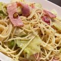 とも・たいママ's cooksnap of when they made ベーコンとキャベツのペペロンチーノ.